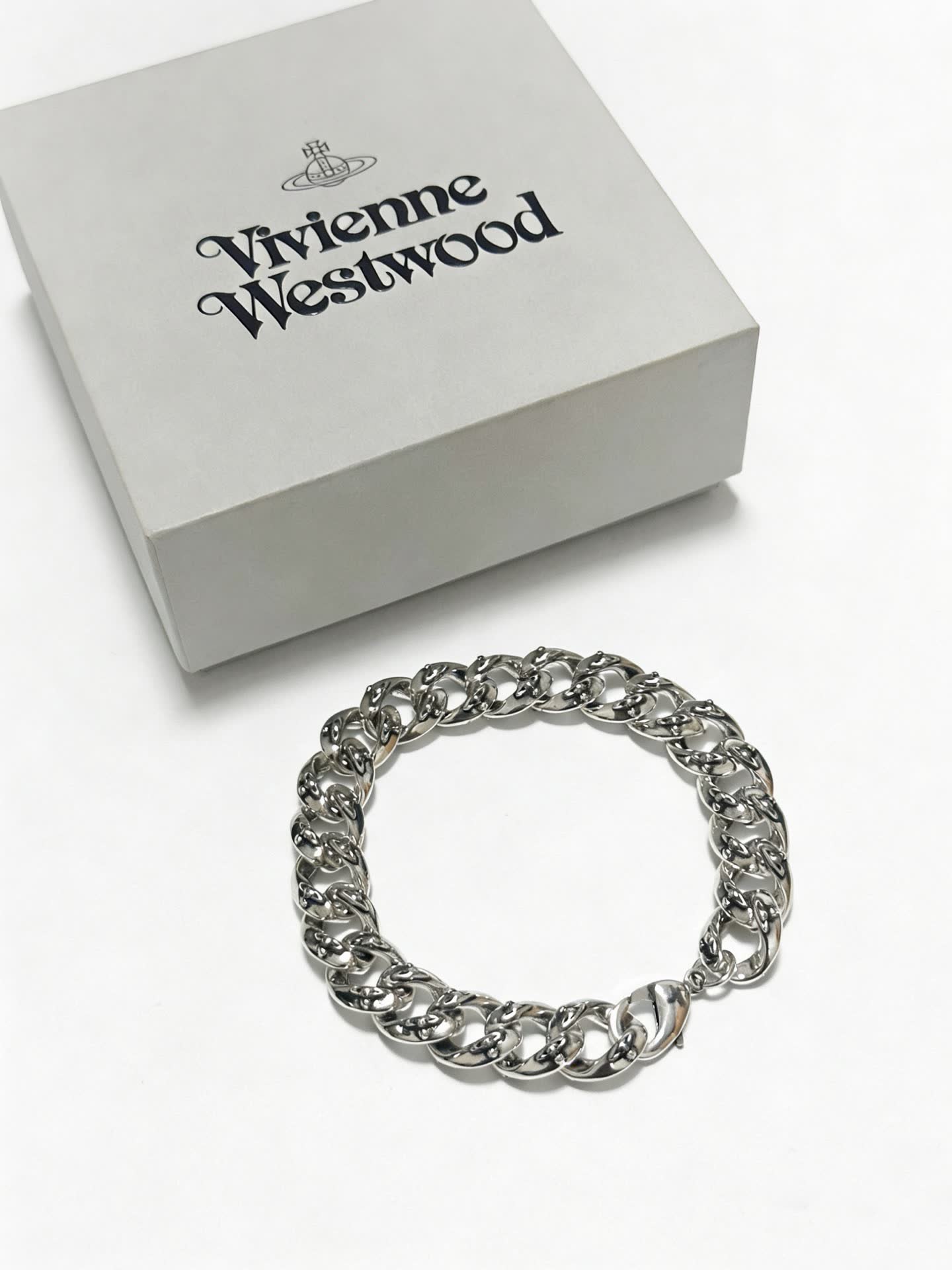 Vivienne Westwood Silver Chain Bracelet